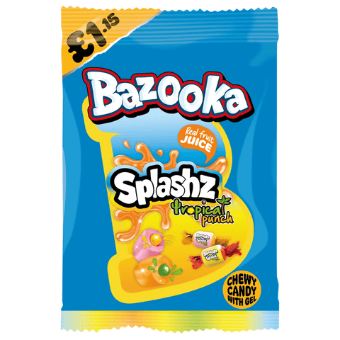 Bazooka Splash – 12 x 120g (PM £1.15) - Washington Vapes Wholesale