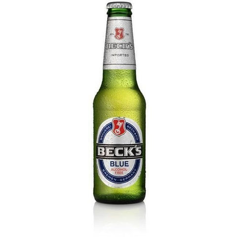 Beck's Blue 0.0% Alcohol Free Beer 275ml Bottles – (Pack of 24) - Washington Vapes Wholesale