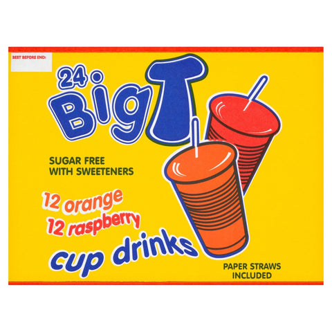 Big T 24 Flavored Cup Drinks - (Pack of 24) - Washington Vapes Wholesale