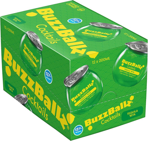 BuzzBallz Cocktails 200ml - (Case of 12) - Washington Vapes Wholesale