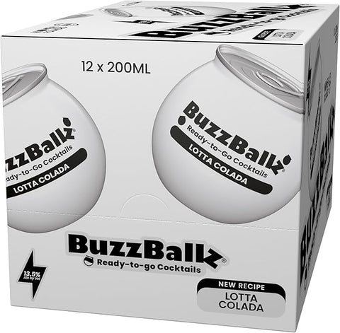 BuzzBallz Cocktails 200ml - (Case of 12) - Washington Vapes Wholesale