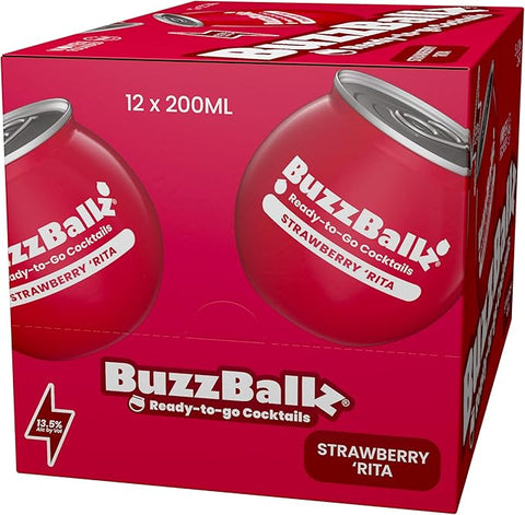 BuzzBallz Cocktails 200ml - (Case of 12) - Washington Vapes Wholesale