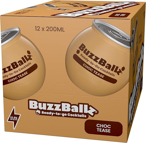BuzzBallz Cocktails 200ml - (Case of 12) - Washington Vapes Wholesale
