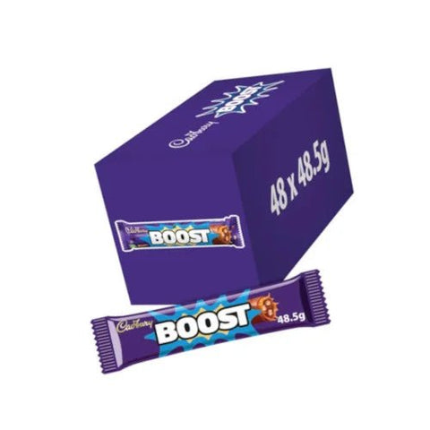 Cadbury Boost Bars 48.5g - (Pack of 48) - Washington Vapes Wholesale