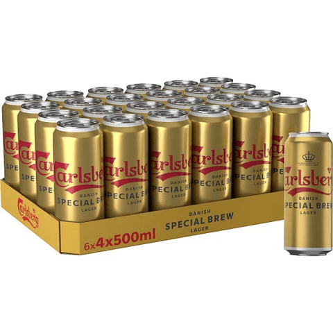 Carlsberg Special Brew Lager 440ml Cans – 24 Pack Case - Washington Vapes Wholesale