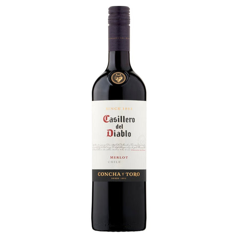 Casillero del Diablo Merlot 750ml - (Pack of 6) - Washington Vapes Wholesale