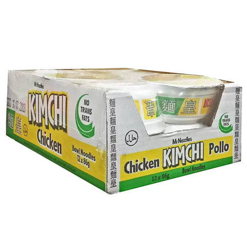 Chicken Kimchi Noodles 86g - (Pack of 12) - Washington Vapes Wholesale
