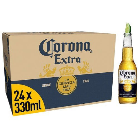 Corona Extra Beer 330ml - (Pack of 24) PM £6.99 - Washington Vapes Wholesale