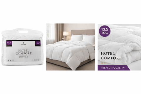 Cotton King Hotel Comfort Duvet 13.5 TOG – Premium Hotel Quality Bedding - Washington Vapes Wholesale