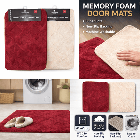 Cotton king Memory Foam Door Mat - Washington Vapes Wholesale