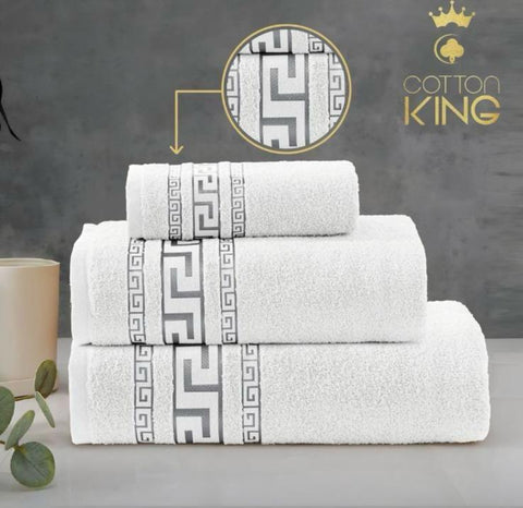Cotton King Towels 3 Pack – Large Bath Sheets 90 x 150cm - Washington Vapes Wholesale