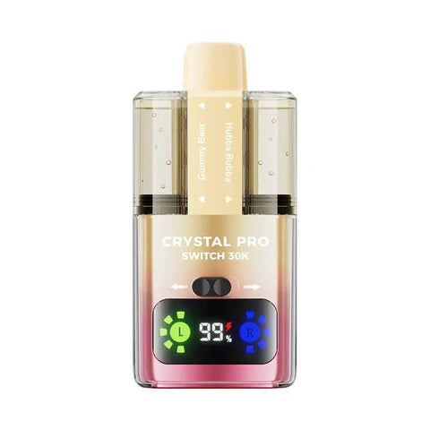 Crystal Pro Switch 30K Dual Flavour - (Pack of 5) - Washington Vapes Wholesale