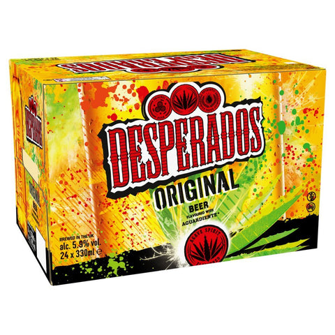 Desperados Beer 330ml - (Pack of 24) - Washington Vapes Wholesale