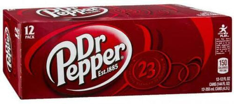 Dr Pepper American Imported - (Pack of 12) - Washington Vapes Wholesale