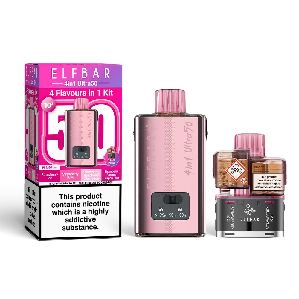 elf bar no nicotine vape BC5000 Zero Nicotine Sampler Pack