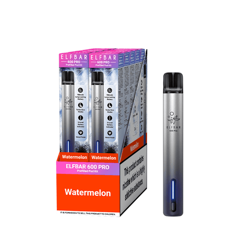 Elf Bar 600 Pro Rechargeable Vape Kit - (Pack of 10) - Washington Vapes Wholesale