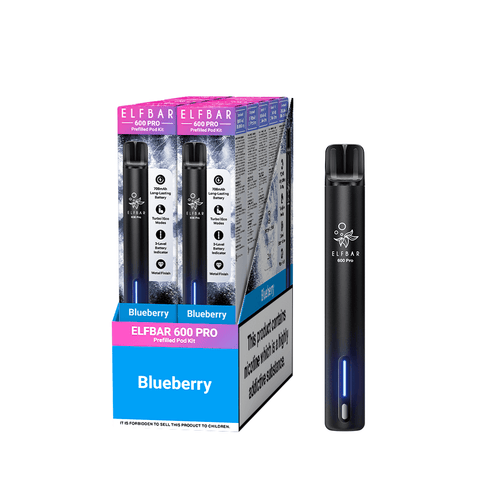 Elf Bar 600 Pro Rechargeable Vape Kit - (Pack of 10) - Washington Vapes Wholesale