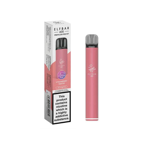Elf Bar 600 Rechargeable Prefilled Pod Kit - (Box of 10) - Washington Vapes Wholesale