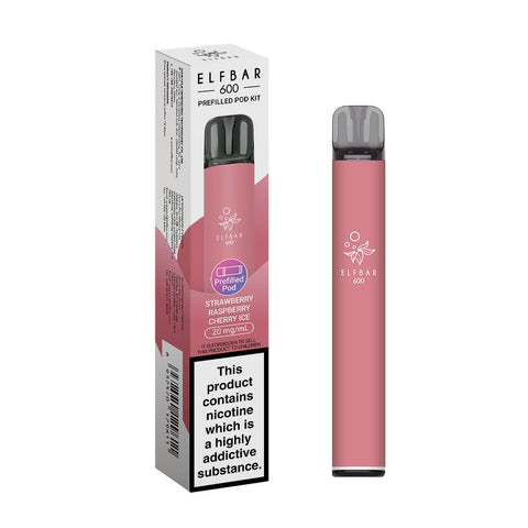 Elf Bar 600 Rechargeable Prefilled Pod Kit - (Box of 10) - Washington Vapes Wholesale