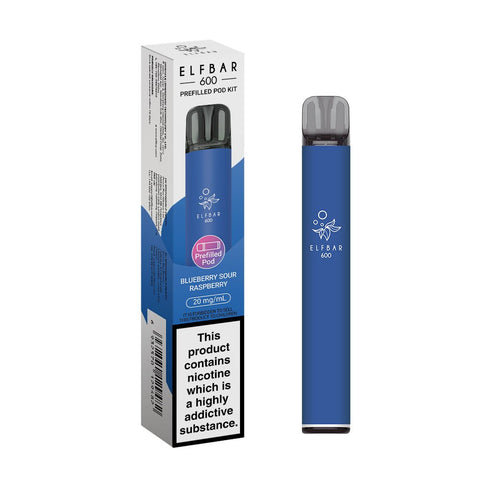 Elf Bar 600 Rechargeable Prefilled Pod Kit - (Box of 10) - Washington Vapes Wholesale
