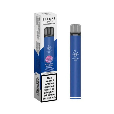 Elf Bar 600 Rechargeable Prefilled Pod Kit - (Box of 10) - Washington Vapes Wholesale