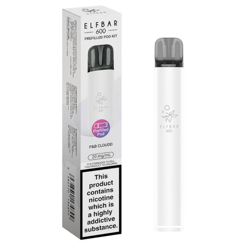 Elf Bar 600 Rechargeable Prefilled Pod Kit - (Box of 10) - Washington Vapes Wholesale