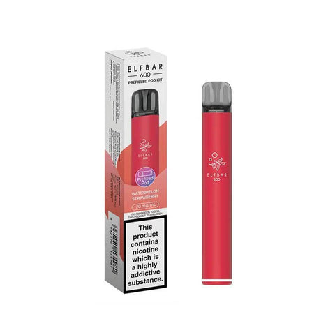 Elf Bar 600 Rechargeable Prefilled Pod Kit - (Box of 10) - Washington Vapes Wholesale