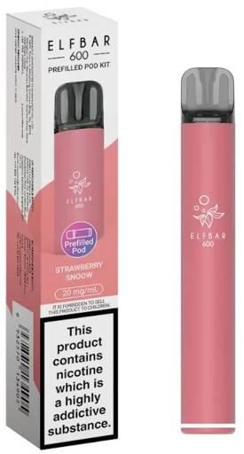 Elf Bar 600 Rechargeable Prefilled Pod Kit - (Box of 10) - Washington Vapes Wholesale