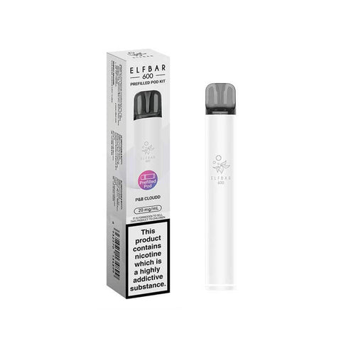Elf Bar 600 Rechargeable Prefilled Pod Kit - (Box of 10) - Washington Vapes Wholesale