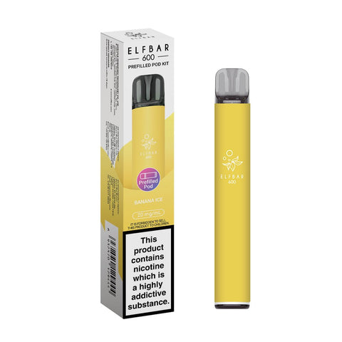 Elf Bar 600 Rechargeable Prefilled Pod Kit - (Box of 10) - Washington Vapes Wholesale