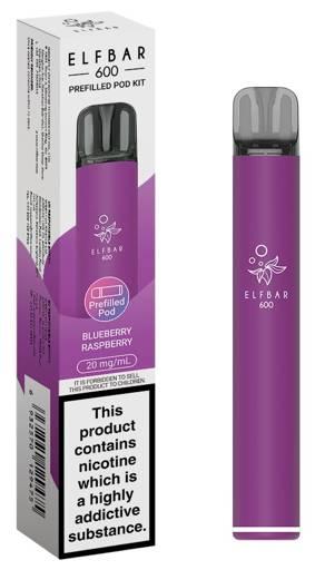Elf Bar 600 Rechargeable Prefilled Pod Kit - (Box of 10) - Washington Vapes Wholesale