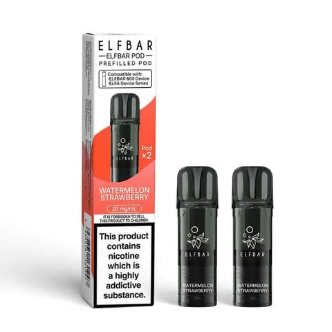 Elf Bar 600 Replacement Pods - (Box of 10) - Washington Vapes Wholesale