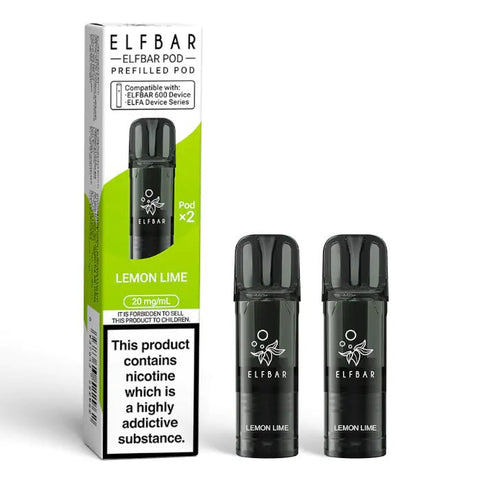 Elf Bar 600 Replacement Pods - (Box of 10) - Washington Vapes Wholesale