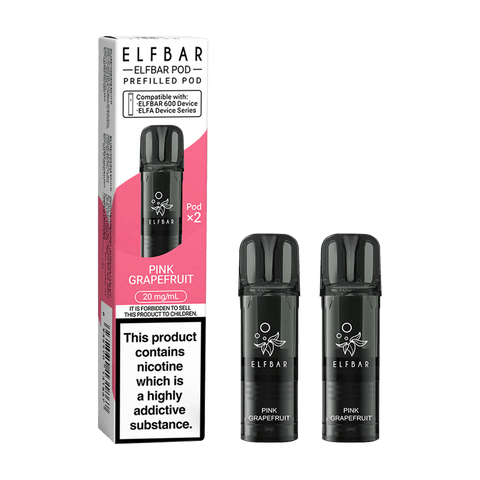 Elf Bar 600 Replacement Pods - (Box of 10) - Washington Vapes Wholesale