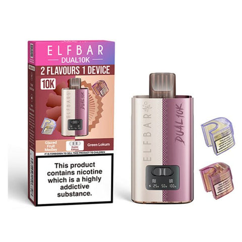 Elf Bar Dual 10K Disposable Vape - (Pack of 5) - Washington Vapes Wholesale