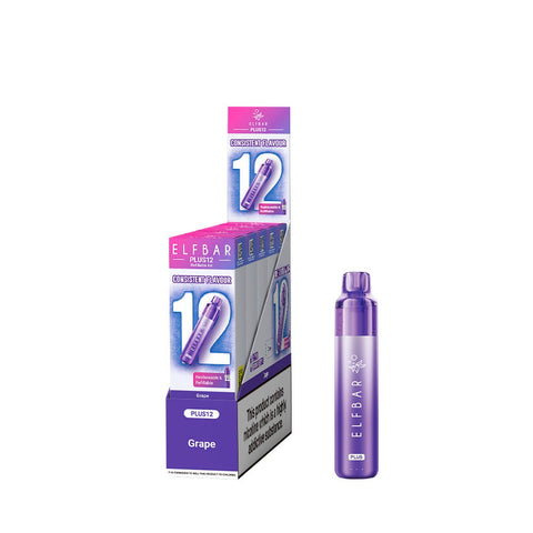 Elf Bar Plus12 Rechargeable Vape Kit - (Pack of 5) - Washington Vapes Wholesale