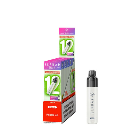 Elf Bar Plus12 Rechargeable Vape Kit - (Pack of 5) - Washington Vapes Wholesale