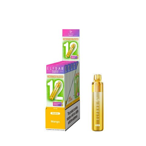Elf Bar Plus12 Rechargeable Vape Kit - (Pack of 5) - Washington Vapes Wholesale