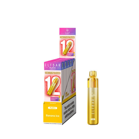 Elf Bar Plus12 Rechargeable Vape Kit - (Pack of 5) - Washington Vapes Wholesale