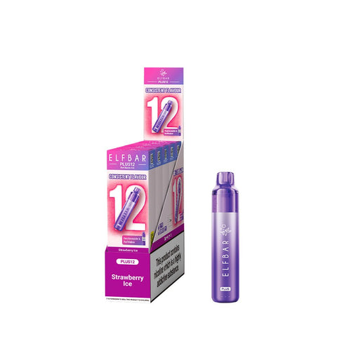 Elf Bar Plus12 Rechargeable Vape Kit - (Pack of 5) - Washington Vapes Wholesale