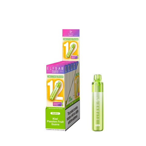 Elf Bar Plus12 Rechargeable Vape Kit - (Pack of 5) - Washington Vapes Wholesale