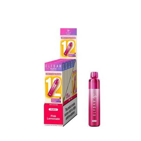 Elf Bar Plus12 Rechargeable Vape Kit - (Pack of 5) - Washington Vapes Wholesale
