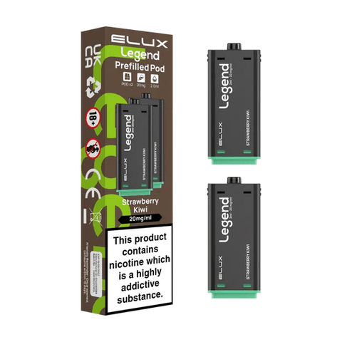 Elux Legend 1500 Prefilled Pods 2pk – (Pack of 10) - Washington Vapes Wholesale