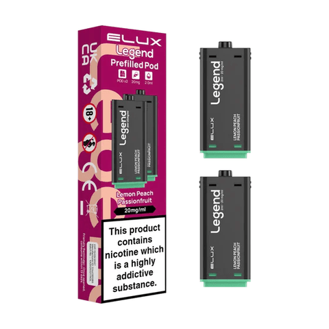Elux Legend 1500 Prefilled Pods 2pk – (Pack of 10) - Washington Vapes Wholesale