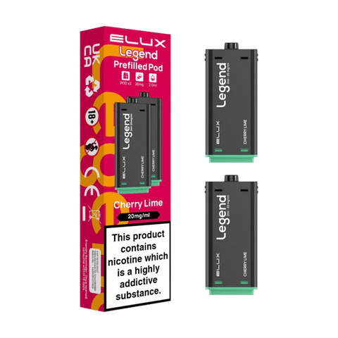 Elux Legend 1500 Prefilled Pods 2pk – (Pack of 10) - Washington Vapes Wholesale