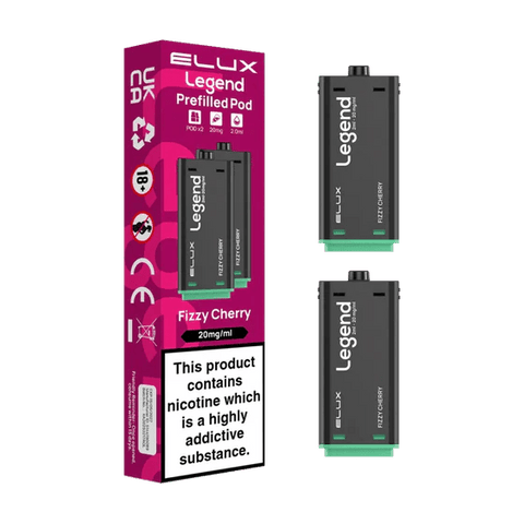 Elux Legend 1500 Prefilled Pods 2pk – (Pack of 10) - Washington Vapes Wholesale