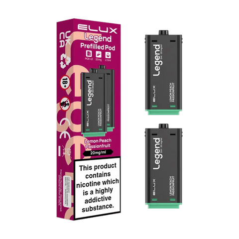 Elux Legend 1500 Prefilled Pods 2pk – (Pack of 10) - Washington Vapes Wholesale