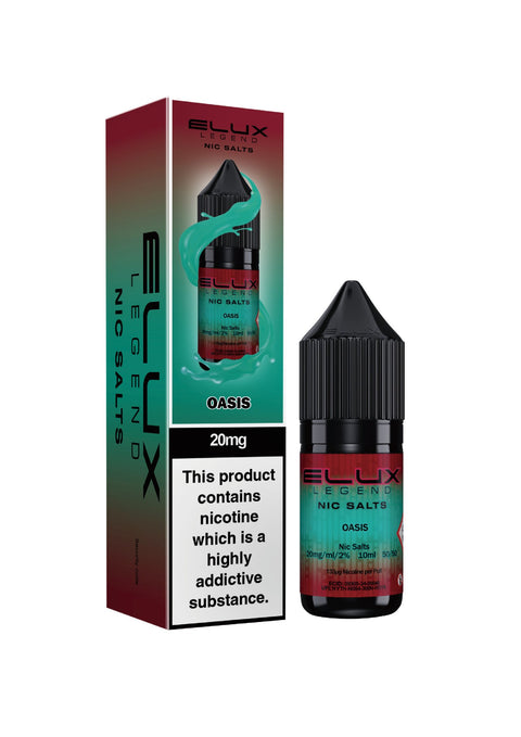 Elux Legend Nic Salts - (Box of 10) - Washington Vapes Wholesale
