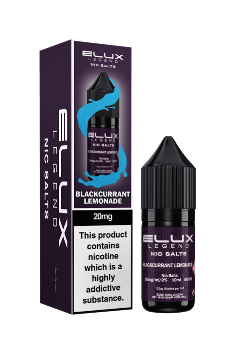 Elux Legend Nic Salts - (Box of 10) - Washington Vapes Wholesale