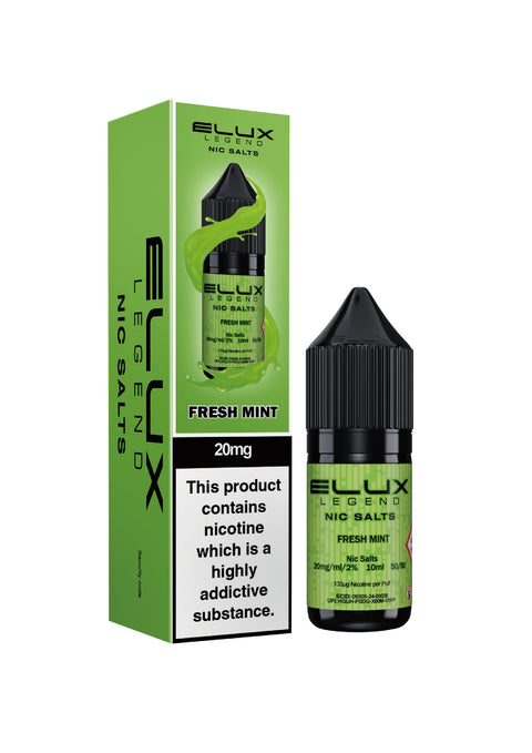 Elux Legend Nic Salts - (Box of 10) - Washington Vapes Wholesale